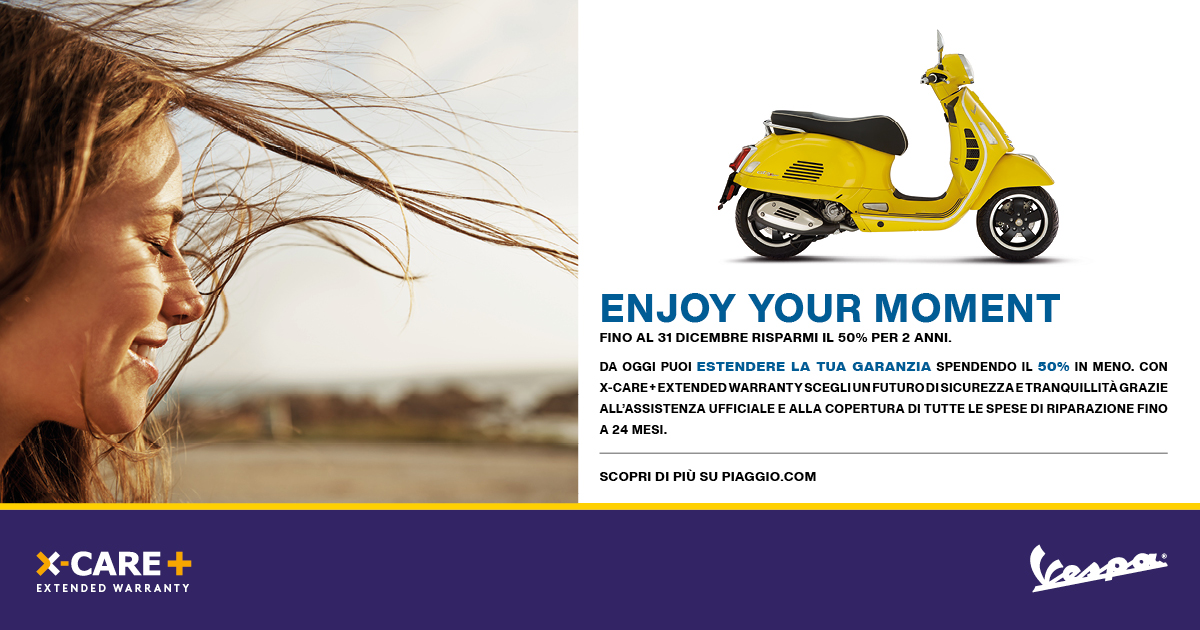 vespa usata garantito